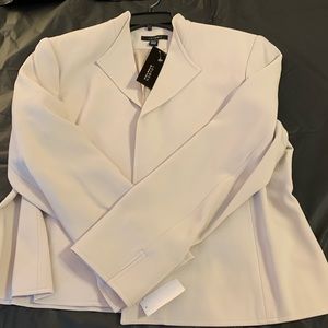 Louben cream colored jacket size 16 NWT
